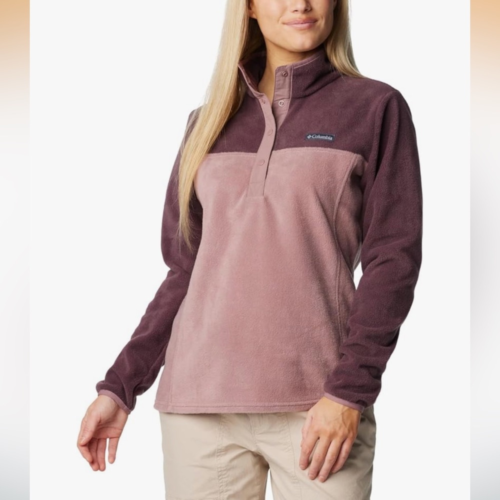 Columbia Benton Springs Fleece 1/2 Snap Pullover New - Picture 5 of 6